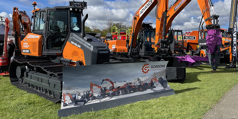 ScotPlant Debuts for Develon Brand and DD130-7 Dozer